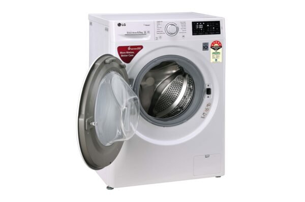 FHT1265ZNW-Washing-Machines-Left-View-Open-DZ-07