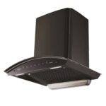 Kutchina Vento 60 Auto Clean Wall Mounted Black 1300 CMH Chimney